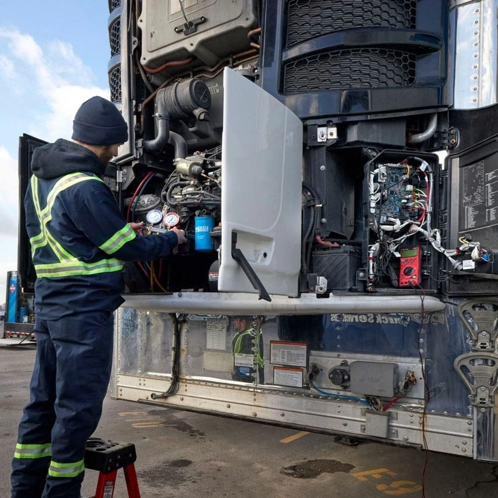 Emergency Refrigerated Truck (Reefer Truck) Repair