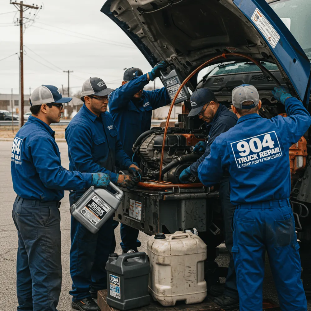 Truck Oil & Fluid Repair Services in Jacksonville